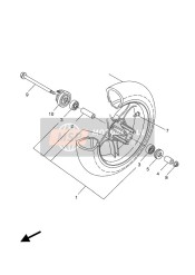 5PUF51900000, Pignon, Yamaha, 0